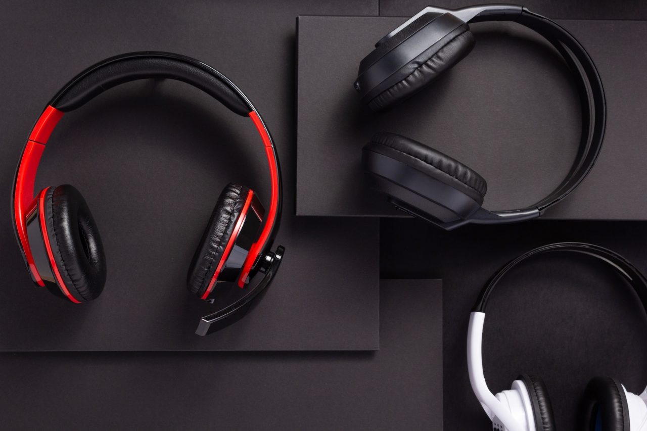 wireless earphones or headphones